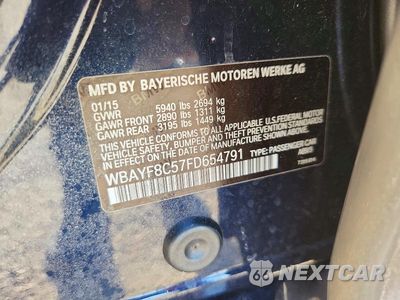 Zdjęcie 12 z 12 samochodu: 2015 BMW 750 LXI VIN:WBAYF8C57FD654791 - miniatura