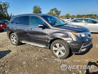 Czwarte zdjęcie samochodu z boku: 2011 ACURA MDX TECHNOLOGY VIN:2HNYD2H62BH509625 - miniatura