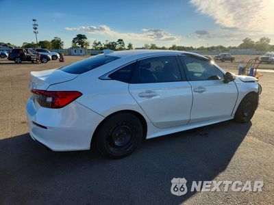 Trzecie zdjęcie samochodu z tyłu: 2024 HONDA CIVIC LX VIN:2HGFE2F22RH521702 - miniatura