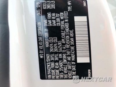 Zdjęcie 13 z 13 samochodu: 2020 VOLVO XC90 T6 MOMENTUM VIN:YV4A221K3L1591401 - miniatura