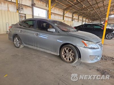 Czwarte zdjęcie samochodu z boku: 2014 NISSAN SENTRA SR VIN:3N1AB7AP0EY288380 - miniatura