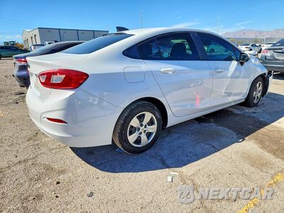 Trzecie zdjęcie samochodu z tyłu: 2018 CHEVROLET CRUZE LS VIN:1G1BC5SM6J7227417 - miniatura