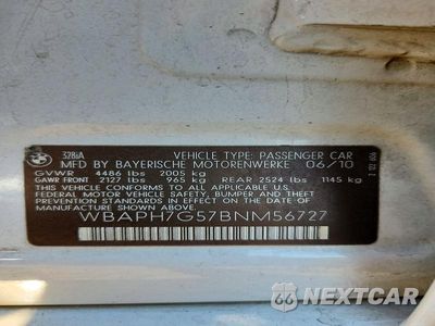 Zdjęcie 12 z 12 samochodu: 2011 BMW 328 I VIN:WBAPH7G57BNM56727 - miniatura