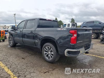 Drugie zdjęcie samochodu z przodu: 2022 CHEVROLET SILVERADO K1500 LT-L VIN:1GCPDKEK5NZ561595 - miniatura
