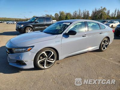 2022 HONDA ACCORD HYBRID SPORT 1HGCV3F24NA027326 - główne zdjęcie licytacji z USA - miniatura