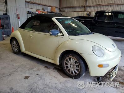 Czwarte zdjęcie samochodu z boku: 2005 VOLKSWAGEN NEW BEETLE GLS VIN:3VWCM31Y85M355975 - miniatura
