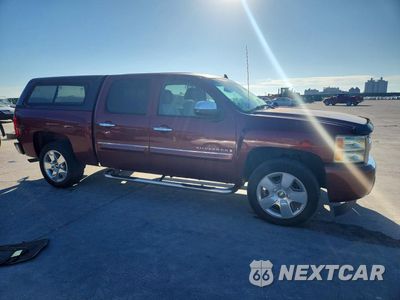 Czwarte zdjęcie samochodu z boku: 2009 CHEVROLET SILVERADO C1500 LT VIN:3GCEC23J59G123427 - miniatura