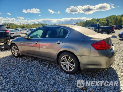 Drugie zdjęcie samochodu z przodu: 2013 INFINITI G37 SEDAN X VIN:JN1CV6ARXDM754054 - miniatura
