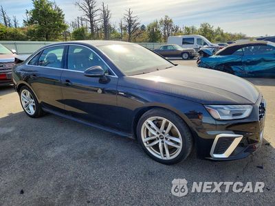Czwarte zdjęcie samochodu z boku: 2024 AUDI A4 PREMIUM 45 VIN:WAUDAAF40RN004660 - miniatura