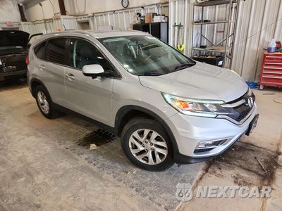 Czwarte zdjęcie samochodu z boku: 2016 HONDA CR-V EXL VIN:5J6RM4H75GL068530 - miniatura