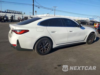 Trzecie zdjęcie samochodu z tyłu: 2024 BMW I4 EDRIVE 40 VIN:WBY73AW05RFT01889 - miniatura