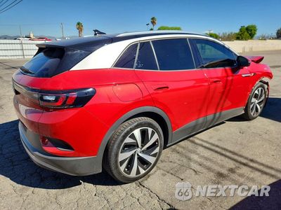 Trzecie zdjęcie samochodu z tyłu: 2021 VOLKSWAGEN ID.4 PRO S VIN:WVGKMPE25MP039398 - miniatura