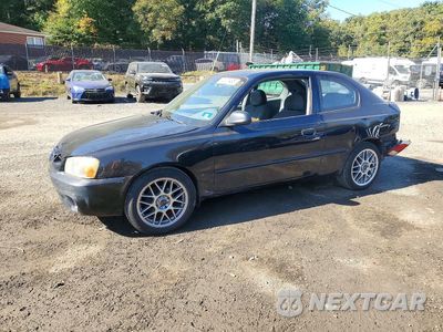 2000 HYUNDAI ACCENT GS KMHCG35G2YU056845 - główne zdjęcie licytacji z USA - miniatura
