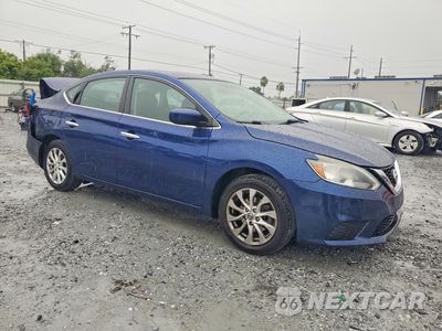 Czwarte zdjęcie samochodu z boku: 2017 NISSAN SENTRA SV VIN:3N1AB7AP7HY371826 - miniatura