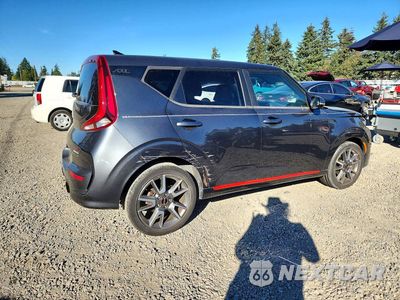 Trzecie zdjęcie samochodu z tyłu: 2022 KIA SOUL GT LINE VIN:KNDJ63AU0N7817313 - miniatura