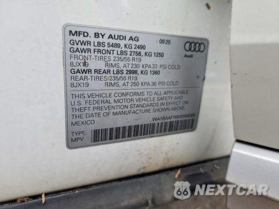 Zdjęcie 14 z 14 samochodu: 2021 AUDI Q5 PREMIUM PLUS VIN:WA1BAAFY6M2006365 - miniatura