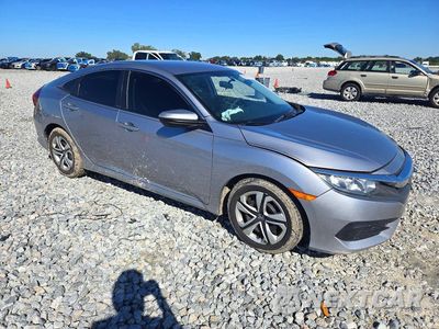 Czwarte zdjęcie samochodu z boku: 2018 HONDA CIVIC LX VIN:19XFC2F54JE021586 - miniatura