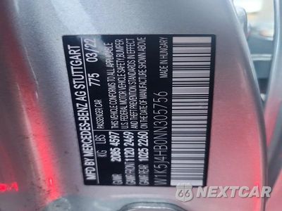 Zdjęcie 12 z 12 samochodu: 2022 MERCEDES-BENZ CLA 250 4MATIC VIN:W1K5J4HB0NN305756 - miniatura