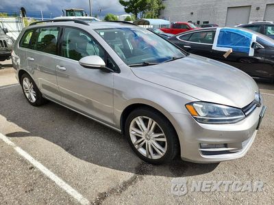Czwarte zdjęcie samochodu z boku: 2015 VOLKSWAGEN GOLF SPORTWAGEN TDI S VIN:3VWCA7AU7FM510529 - miniatura