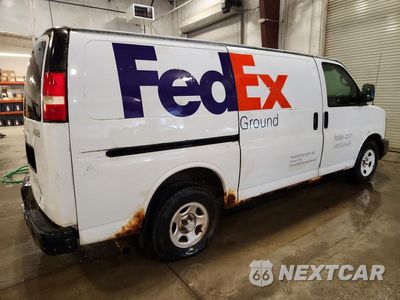 Trzecie zdjęcie samochodu z tyłu: 2006 CHEVROLET EXPRESS 1500 DELIVERY VAN VIN:1GCFH15T661230771 - miniatura