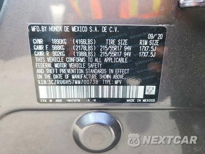 Zdjęcie 14 z 14 samochodu: 2021 HONDA HR-V EX VIN:3CZRU6H57MM700738 - miniatura