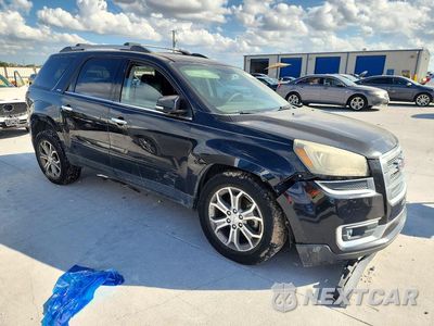 Czwarte zdjęcie samochodu z boku: 2014 GMC ACADIA SLT-2 VIN:1GKKRSKD6EJ102645 - miniatura