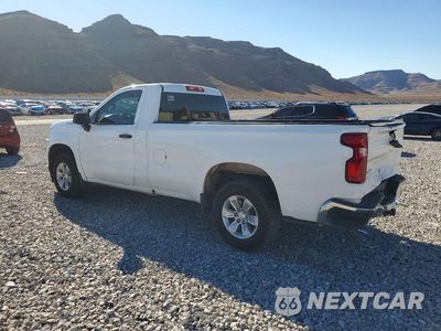 Drugie zdjęcie samochodu z przodu: 2021 CHEVROLET SILVERADO C1500 VIN:3GCNWAEF0MG255143 - miniatura