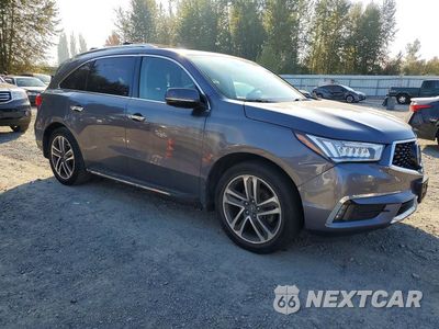 Czwarte zdjęcie samochodu z boku: 2018 ACURA MDX ADVANCE VIN:5J8YD4H98JL009001 - miniatura