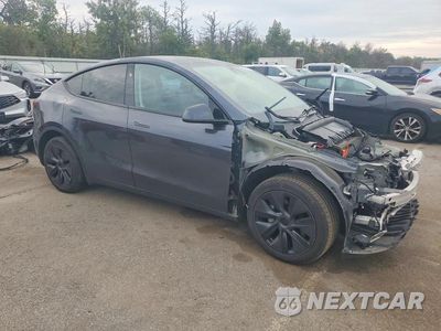Czwarte zdjęcie samochodu z boku: 2024 TESLA MODEL Y VIN:7SAYGDEE1RA302406 - miniatura