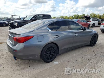 Trzecie zdjęcie samochodu z tyłu: 2015 INFINITI Q50 PREMIUM VIN:JN1BV7AP1FM351003 - miniatura