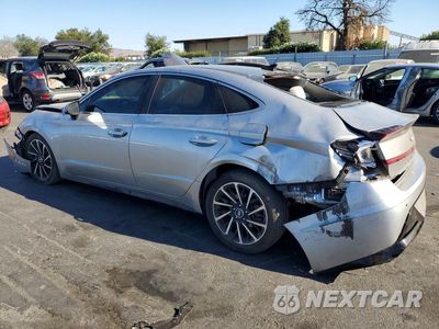 Drugie zdjęcie samochodu z przodu: 2021 HYUNDAI SONATA LIMITED VIN:5NPEH4J22MH069772 - miniatura