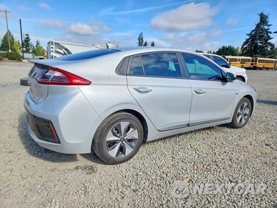 Trzecie zdjęcie samochodu z tyłu: 2019 HYUNDAI IONIQ ELECTRIC BASE VIN:KMHC75LH2KU047139 - miniatura