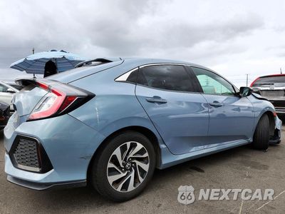 Trzecie zdjęcie samochodu z tyłu: 2017 HONDA CIVIC LX VIN:SHHFK7H20HU428861 - miniatura