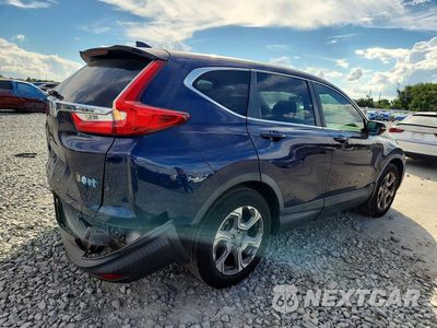 Trzecie zdjęcie samochodu z tyłu: 2017 HONDA CR-V EX VIN:7FARW1H56HE013557 - miniatura