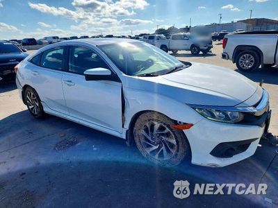 Czwarte zdjęcie samochodu z boku: 2018 HONDA CIVIC EX VIN:2HGFC2F88JH572720 - miniatura