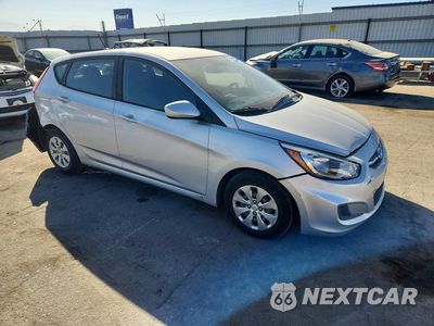 Czwarte zdjęcie samochodu z boku: 2017 HYUNDAI ACCENT SE VIN:KMHCT5AE1HU301565 - miniatura
