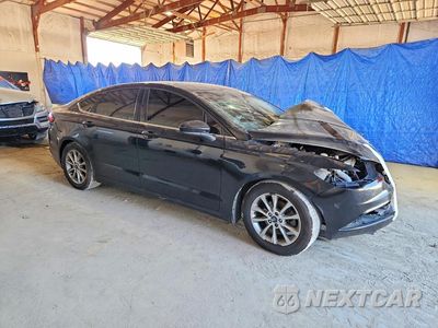 Czwarte zdjęcie samochodu z boku: 2017 FORD FUSION SE VIN:3FA6P0HD7HR129173 - miniatura
