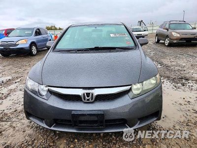 Piąte zdjęcie samochodu w środku: 2011 HONDA CIVIC LX VIN:2HGFA1F54BH509475 - miniatura