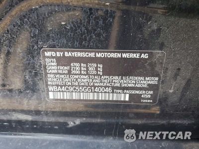 Zdjęcie 12 z 12 samochodu: 2016 BMW 428 XI GRAN COUPE SULEV VIN:WBA4C9C55GG140046 - miniatura