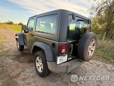Trzecie zdjęcie samochodu z tyłu: 2018 JEEP WRANGLER SPORT VIN:1C4AJWAG3JL812831 - miniatura