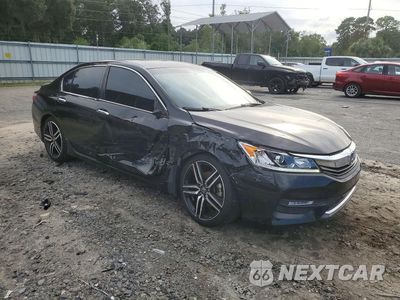 Czwarte zdjęcie samochodu z boku: 2017 HONDA ACCORD SPORT VIN:1HGCR2F5XHA273858 - miniatura
