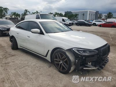 Czwarte zdjęcie samochodu z boku: 2022 BMW 430I GRAN COUPE VIN:WBA63AV06NFM87108 - miniatura
