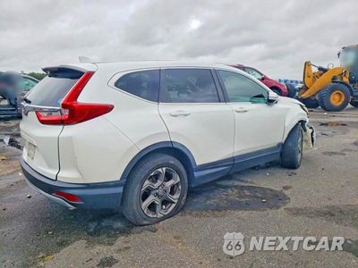 Trzecie zdjęcie samochodu z tyłu: 2019 HONDA CR-V EX VIN:7FARW1H55KE025254 - miniatura