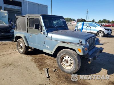 Czwarte zdjęcie samochodu z boku: 1998 JEEP WRANGLER / TJ SE VIN:1J4FY29P2WP745597 - miniatura