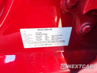 Zdjęcie 12 z 12 samochodu: 2021 TESLA MODEL Y VIN:5YJYGDEF1MF075560 - miniatura