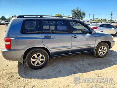 Trzecie zdjęcie samochodu z tyłu: 2006 TOYOTA HIGHLANDER BASE VIN:JTEDP21A960093802 - miniatura