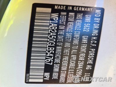 Zdjęcie 13 z 13 samochodu: 2016 PORSCHE MACAN S VIN:WP1AB2A50GLB54767 - miniatura