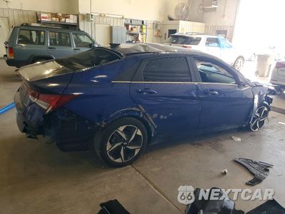 Trzecie zdjęcie samochodu z tyłu: 2023 HYUNDAI ELANTRA LIMITED VIN:KMHLP4AG7PU559989 - miniatura
