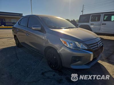 Czwarte zdjęcie samochodu z boku: 2022 MITSUBISHI MIRAGE G4 ES VIN:ML32FUFJ5NHF02709 - miniatura