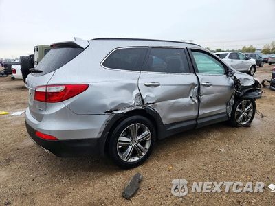 Trzecie zdjęcie samochodu z tyłu: 2014 HYUNDAI SANTA FE GLS VIN:KM8SNDHF5EU083012 - miniatura